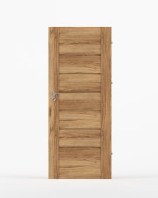 Laminuotos vidaus durys su užlaida VIVENTO PX-01, dešininės, spl. Catania oak, 2030x644x40 mm