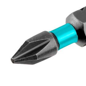 Smūginių sukimo antgalių rinkinys TOTAL, PH1, 25 mm, 2 vnt., TACIM71PH125