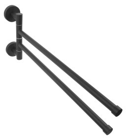 Rankšluosčių kabykla BA-DE Carbon, 42 x 18 cm, dviguba, juoda, CKB-7410 99