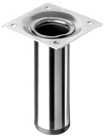 Baldų koja HETTICH, reguliuojama, sidabro spl., d-30 mm, 100 mm, 9129108