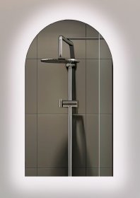 Veidrodis NJORD Ale_12575, 50 x 90 cm, LED, pakabinamas