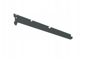 Lentynos laikiklis INTEGRI, ARSB 420 SZ, spl. antracito, 430x70 mm, DMX 573171