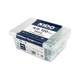 Vinys statybinės XIDO, cinkuotos 4,0x120, 50vnt.