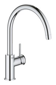 Plautuvės maišytuvas GROHE QuickFix Start Classic, C formos, chromas, 31553001