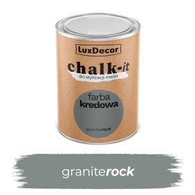 Kreidiniai dažai LUXDECOR Chalk-It, 750 ml, (06) Granite Rock