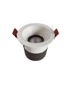 Montuojamas šviestuvas ORRO, LED 7 W, 220-240 V, 4000 K, 560 lm, apvalus, KCB010-7, A171030107, 75 x 90 mm