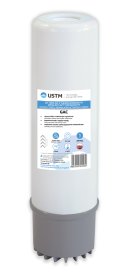 Vandens filtro kasetė USTM GAC, 10", granuliuotos aktyvintos anglies
