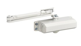 Durų pritraukėjas THIRARD, hidraulinis, durų svoris iki 60 kg, spl. balta, 94070/493212