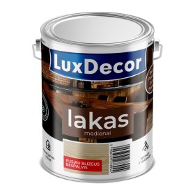 Lakas medienai LUXDECOR, 2,2 l, matinis, vidaus darbams