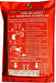 Nedegus audeklas ALBURNUS, 120 x 180 cm