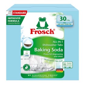Indaplovių tabletės FROSCH, su soda, 30 vnt.