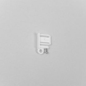 Užbaigimas aliuminio bėgeliui HESORA A-Profilis, plastikinis, baltas, 2 vnt.