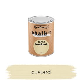Kreidiniai dažai LUXDECOR Chalk-It, 125 ml, (29) Custard