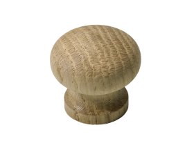 Baldų rankenėlė rutulio formos HETTICH, ąžuolas D40mm, 9158584