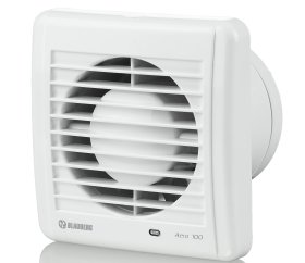 Buitinis ventiliatorius BLAUBERG Aero125, d125, guolinis, su atbuliniu vožtuvu