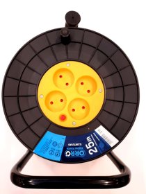 Ilgiklis ritė ORRO, 4 lizd., 25 m, be įž., 2x1.5, 53051-15