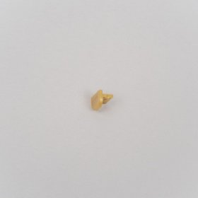 Užbaigimas aliuminio bėgeliui HESORA D - Profilis, aukso sp., plastikinis, 2 vnt.