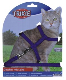 Komplektas katei, nailoninis su petnešom vienspalvis