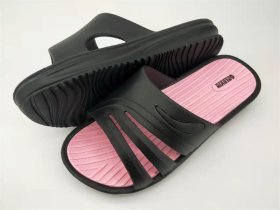 Šlepetės HERVIN GARDEN EMJ38, EVA guma, juodos ir rožinės sp., 38 dydis