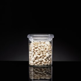 Indas su dangteliu AMBITION SLIM, stiklinis, 700 ml, ST