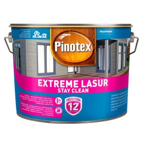 Medienos impregnantas PINOTEX Extreme Lasur, 10 l, akmens pilkumo spalvos