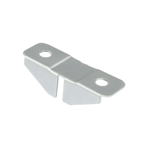 Tvirtinimo detalės INTEGRI, AWSO, lentynos laikikliams AWSS, spl. sidabro, 45 mm, 12 vnt., DMX 5491