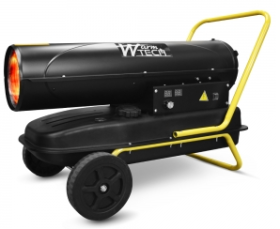 Dyzelinis šildytuvas WARMTECH WTCAC30R-DU - WTCAC30R-25, maks. galia 30 kW, oro srautas 720 m3/h, kuro talpa 35L