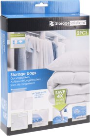 Vakuuminiai maišeliai, 2 vnt., 130 x 74 cm ir 86 x 50 cm