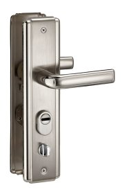 Durų rankena THIRARD, kiniškoms durims 68mm kairė, sidabro sp., 593539