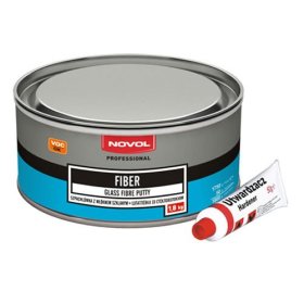 Glaistas NOVOL, su stiklo audiniu, žalia spalva, 1,8 kg