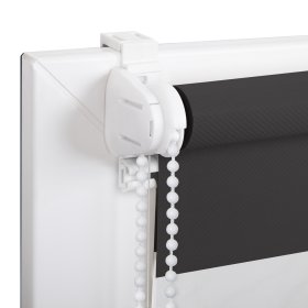 Ritininė užuolaida MARDOM DAY & NIGHT VELVET, 121 x 140 cm, spl. grafito