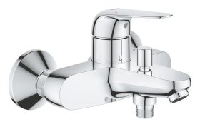 Vonios maišytuvas GROHE QuickFix Swift 2023, sieninis, su diverteriu, chromas, 24335001
