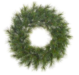 Kalėdinis vainikas NOVELLY HOME, Whitebark Pine,  žalios sp., 45 cm