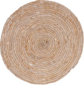 Stalo padėkliukas, iš kukurūzų lapų, skersmuo 37 cm