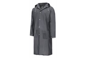 Lietpaltis HOGERT WORKWEAR Ausser, 100% PVC, pilka spalva, L (52) dydis