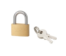 Pakabinama spyna SP Basic, 25 mm žalvariniu korpusu 2 raktai, 970025