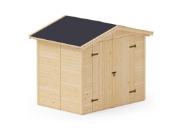 Medinis sandėliukas HATIS, 3,95 m2, 244 x 170 x 227 cm