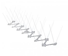 Spygliuota apsauga nuo paukščių, apsaugo kraigą, karnyzus, kaminus nuo paukščių.