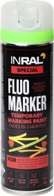 Aerozoliniai laikino žymėjimo dažai INRAL Fluomarker, 500ml, žalia, matinė