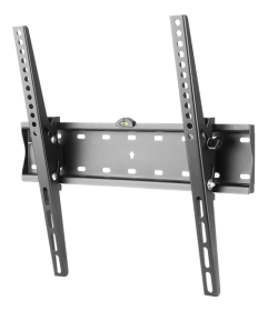 Televizoriaus laikiklis DELTACO Arm-1101, TV 32-55 colių, iki 40 kg, pakreipiamas, plonas, 410 x 980 x 44 mm, juodos sp.
