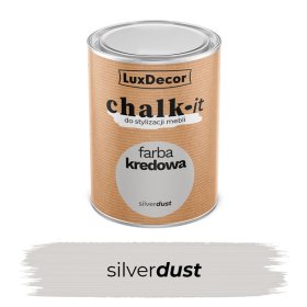 Kreidiniai dažai LUXDECOR Chalk-It, 750 ml, (04) Silver Dust