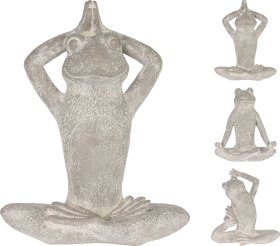 Sodo dekoracija VARLĖ, 3 skirtingi dizainai, pilkos sp., 25 x 10,5 x 32,5 cm.