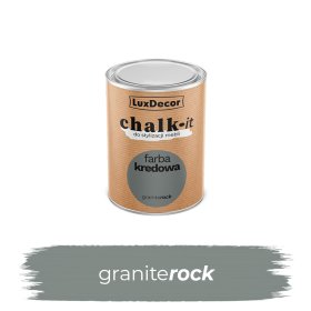 Kreidiniai dažai LUXDECOR Chalk-It, 125 ml, (06) Granite Rock