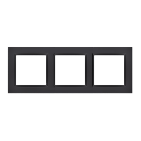 Rėmelis KONTAKT SIMON 10, juodos sp., 3 viet., CR3/49