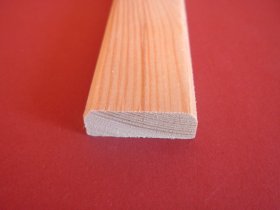 Apdailos juostelė, matmenys 10 x 30 x 1200 mm, pušis, A klasė