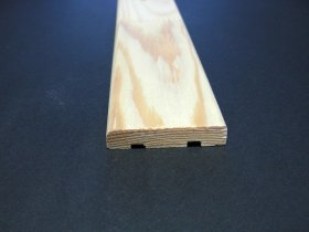 Apdailos juostelė, matmenys 10 x 50 x 2400 mm, pušis, A klasė