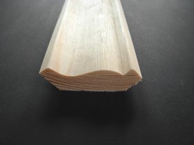 Vidinis kampas, matmenys 15 x 55 x 2400 mm, pušis, A klasė