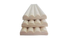 Apdailos juostelė,  matmenys 6 x 30 x 3000 mm, pušis, masyvas su raštu, A klasė