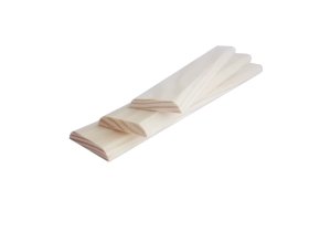 Apdailos juostelė, matmenys 6 x 40 x 3000 mm, pušis, masyvas, A klasė