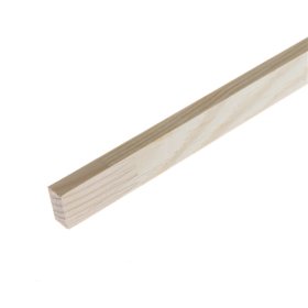 Apdailos juostelė, matmenys 7 x 35 x 2400 mm, pušis, A klasė
